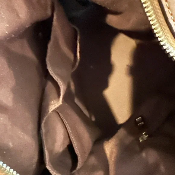 Lauren Ralph Lauren Women’s Brown Leather Trim Equestrian Tote Bag - Picture 7 of 16